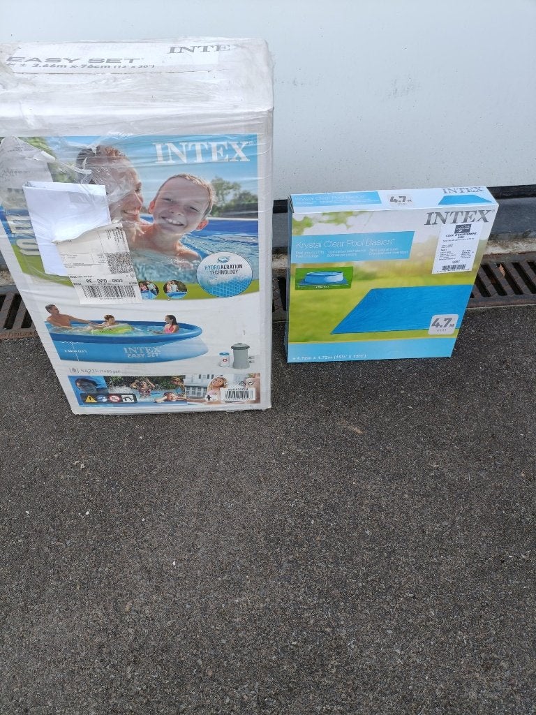 Set piscine Intex 3,66X0.78, Tuin en Terras, Zwembaden, Ophalen, Minder dan 80 cm, Opblaaszwembad, Rond