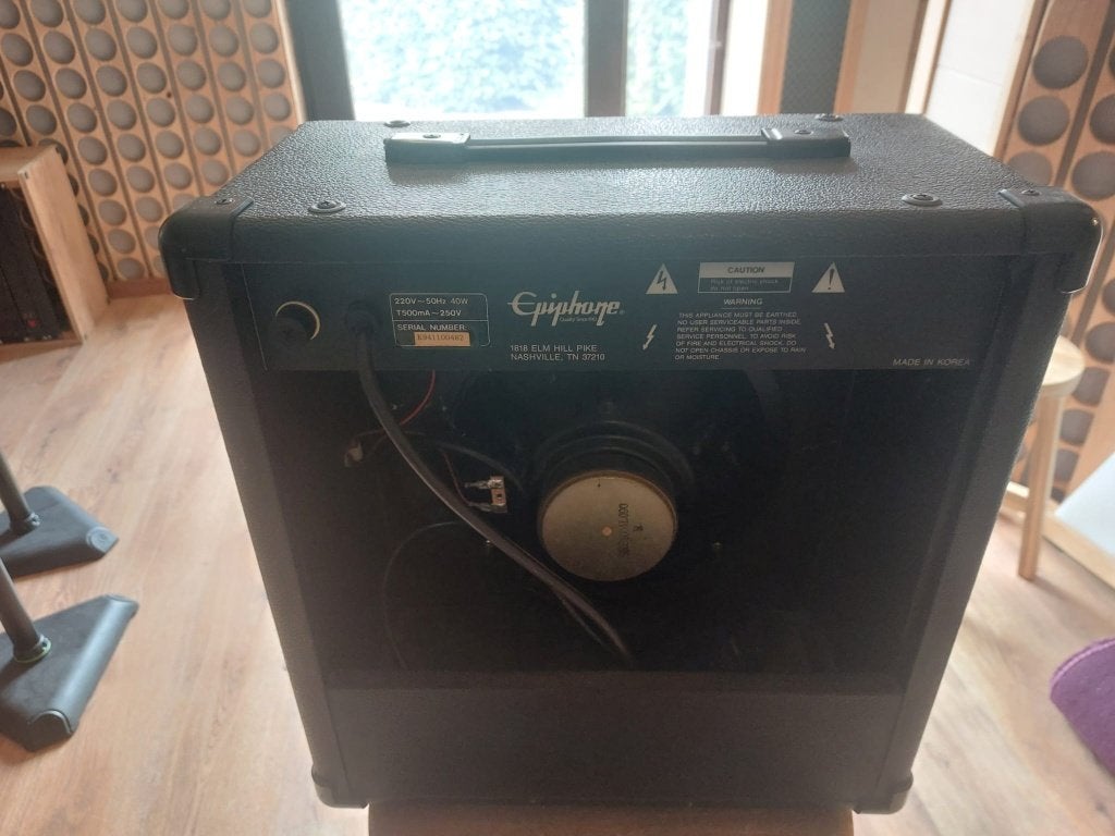 Gitaar versterker Epiphone EP 1000, Muziek en Instrumenten, Ophalen, Gebruikt, Gitaar, Minder dan 50 watt