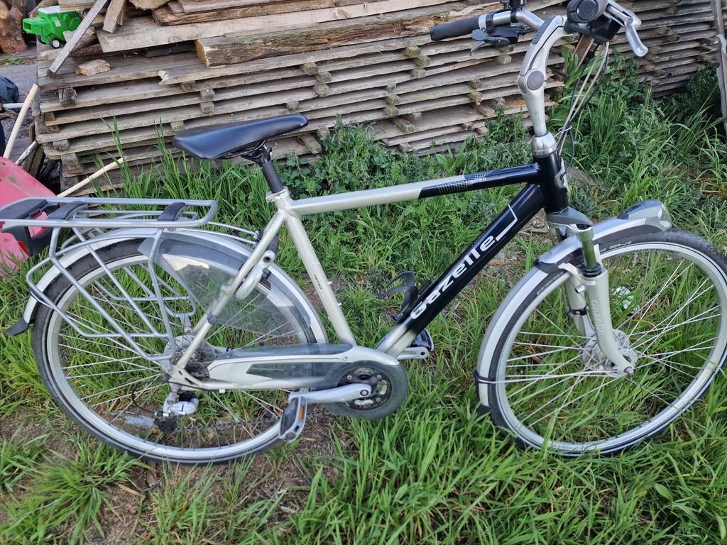 Herenfiets gazelle medeo excellent 28" 53 cm, Vitesses, Frein à tambour, Enlèvement, Gazelle