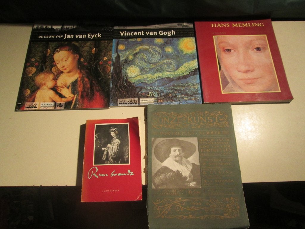 5 Prima Kunstboeken - Schilderkunst, Ophalen of Verzenden, Zo goed als nieuw, Schilder- en Tekenkunst