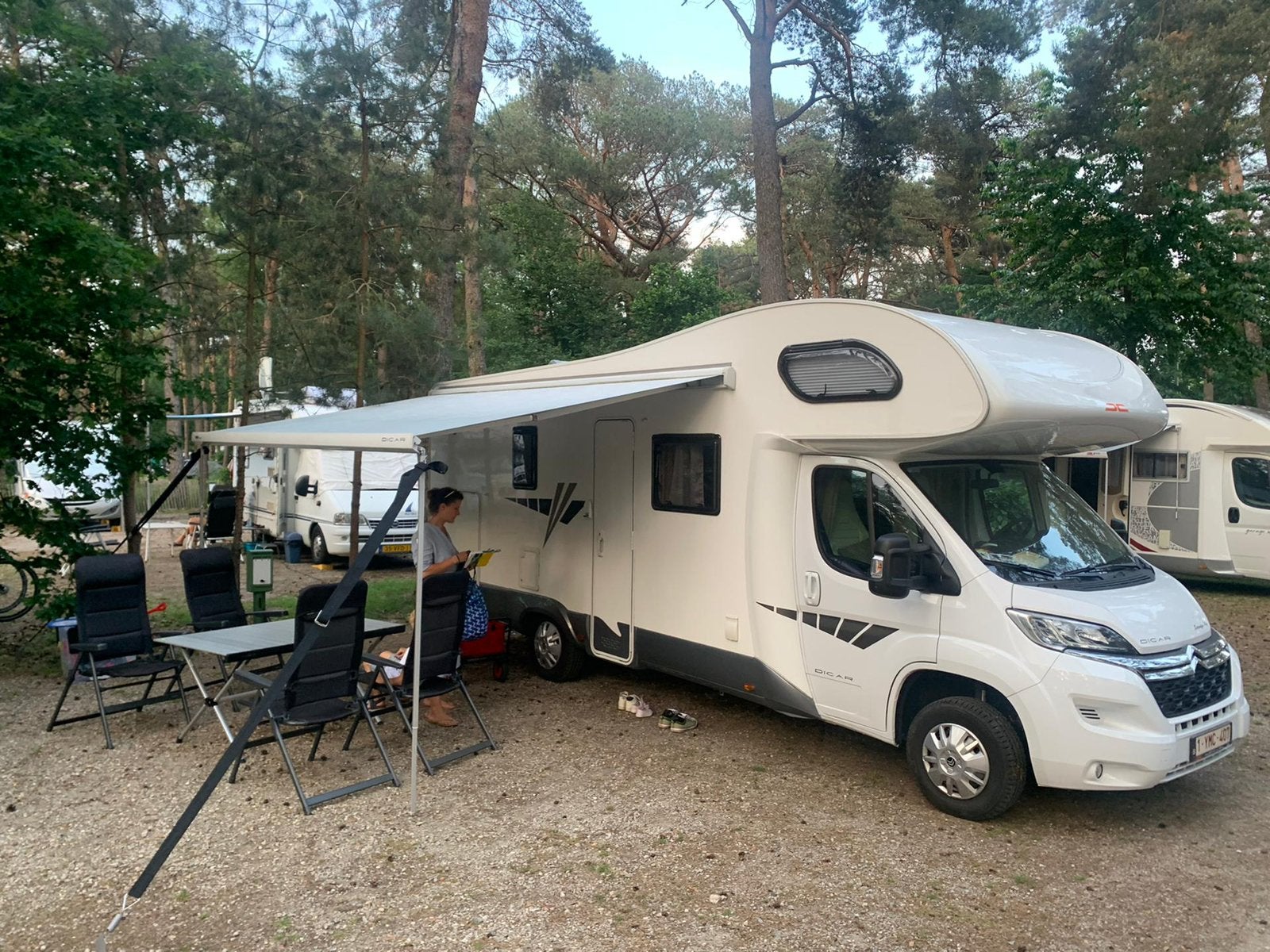Giottiline Lounge 45 | Citroën Jumper, Caravans en Kamperen, Mobilhomes, Particulier, Diesel, Halve Treinzit, Cassettetoilet, Airconditioning