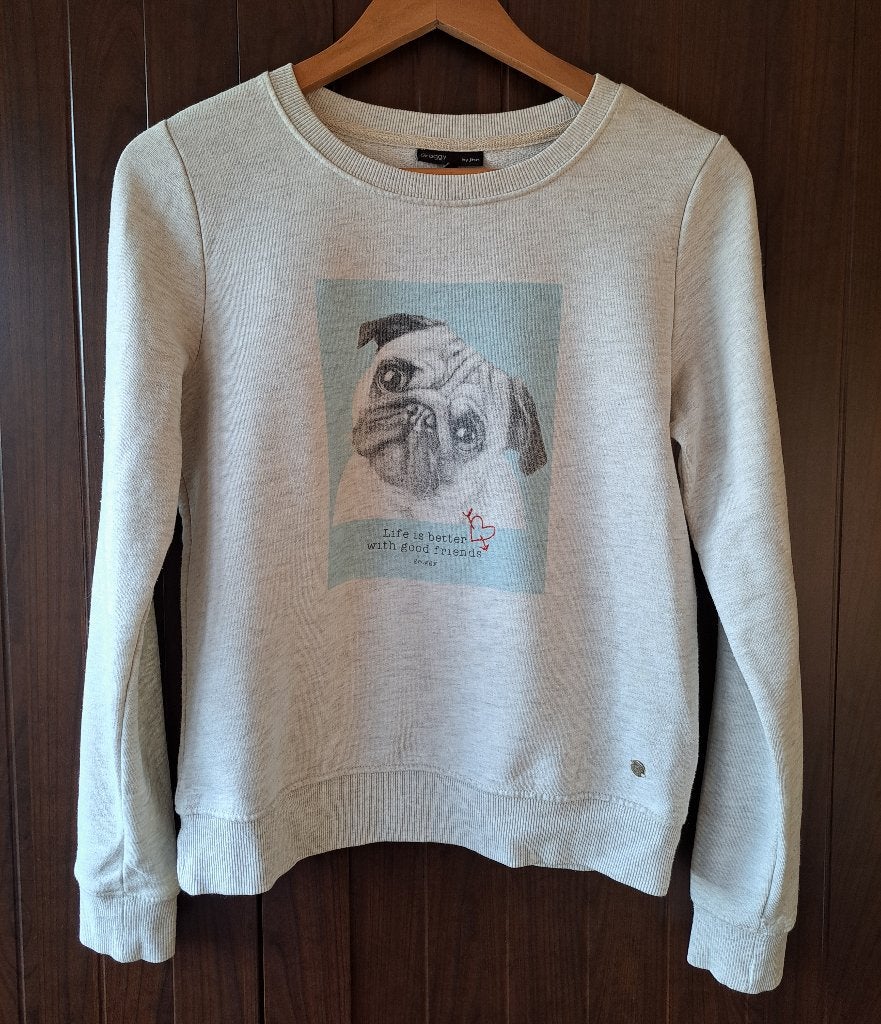 Leuke sweater van JBC in maat S, Verzenden, JBC, Maat 36 (S), Grijs