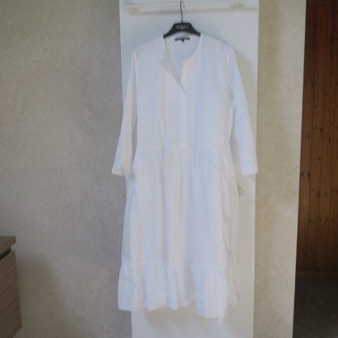 Maxi kleedje nieuw wit Luisa Cerano mt 42, Kleding | Dames, Wit, Maat 42/44 (L), Nieuw, Ophalen of Verzenden