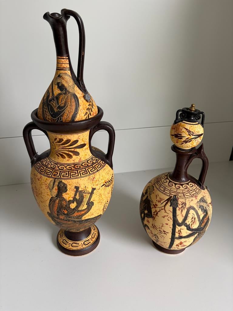 Stenen sier potten Grieks, Enlèvement