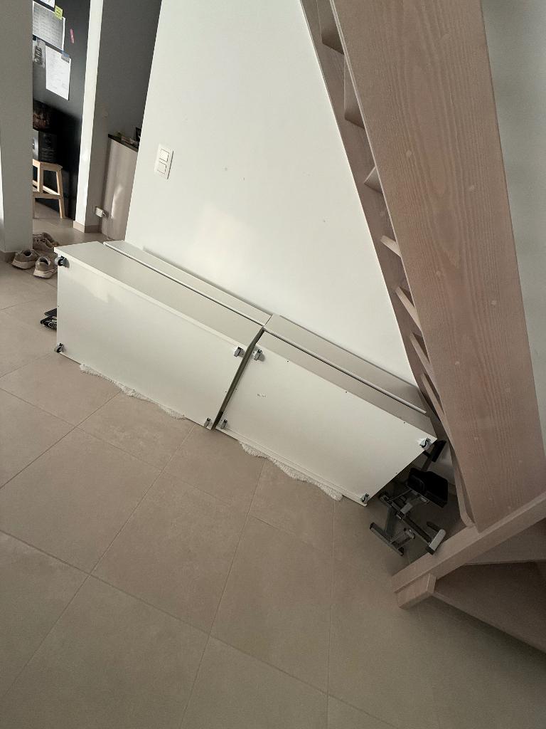 4 IKEA MALM bedopbergers - topstaat - halve prijs, Ophalen