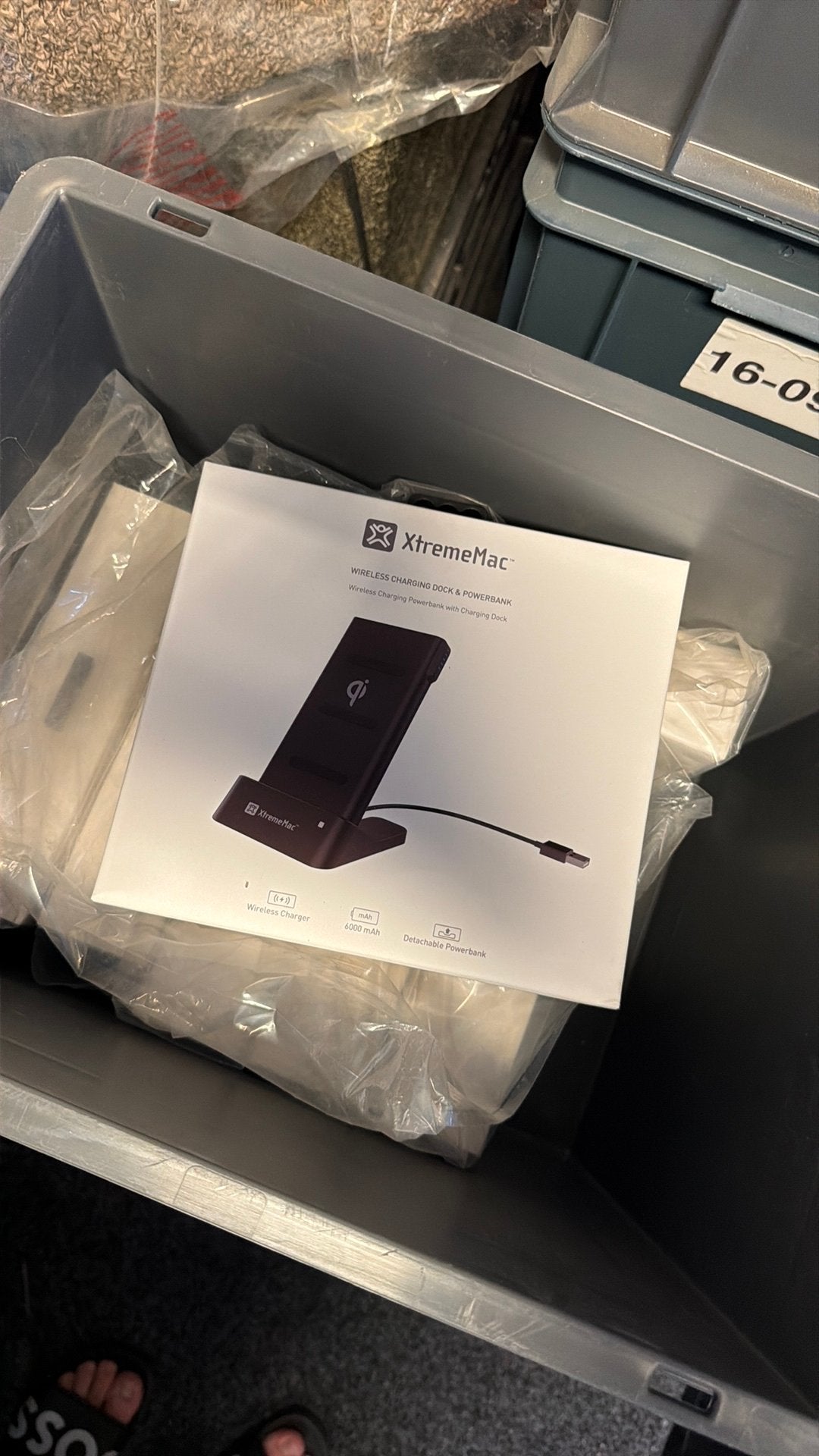 Xtrememac powerbank 6000mah met oplaadstation nieuw 7 stuks, Télécoms, Batteries externes, Enlèvement
