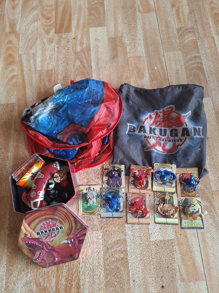 Bakugan set, Collections, Enlèvement