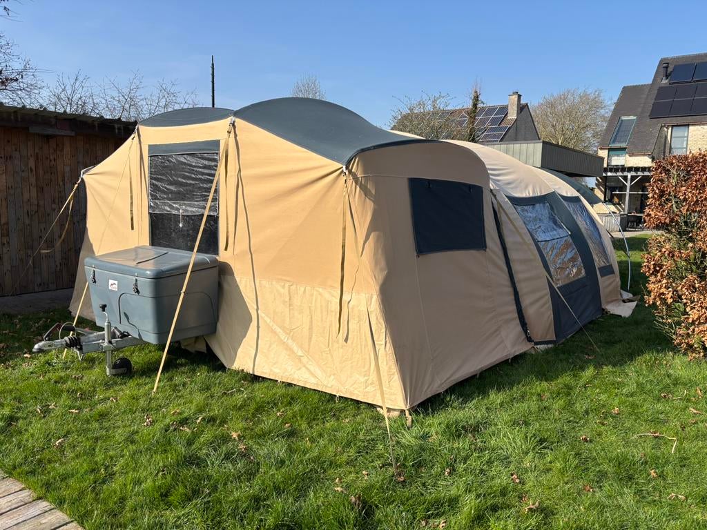 Vouwwagen cabanon chamonix xxl, Ophalen, Gebruikt, Meer dan 6