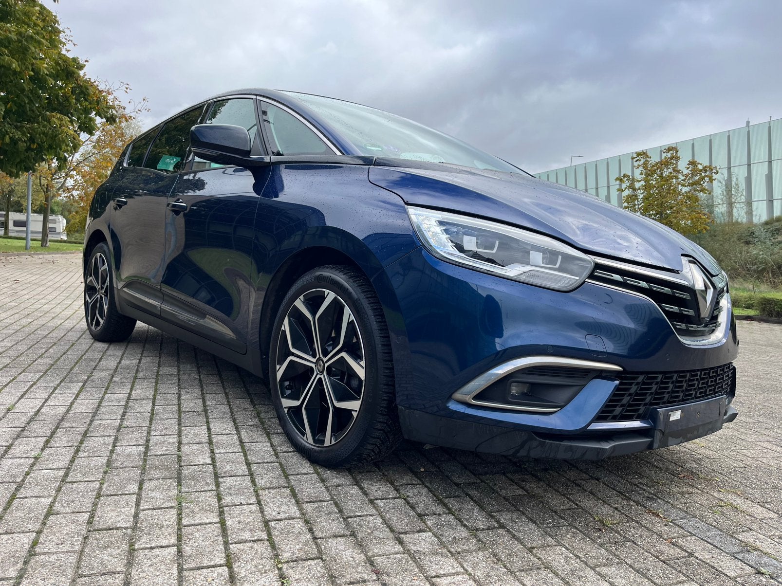 Renault Grand Scenic 1.3Tce 2021/107000 km, Auto's, Blauw, Leder en Stof, Bedrijf, Handgeschakeld