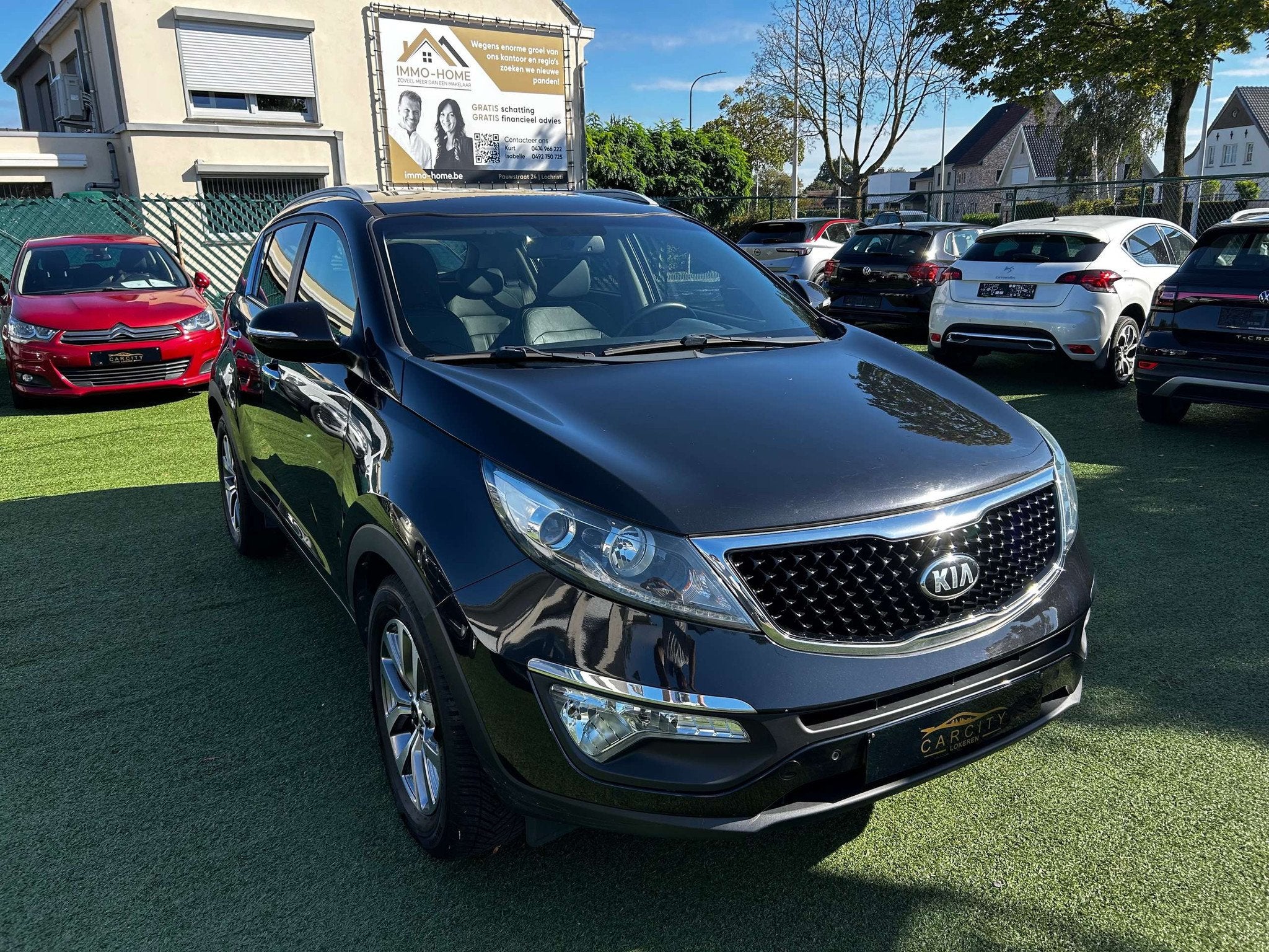 Kia Sportage 1.6i 2WD World Edition LEDER GPS  CAMERA, Autos : Divers, Kia, Boîte manuelle, 1591 cm³, Essence