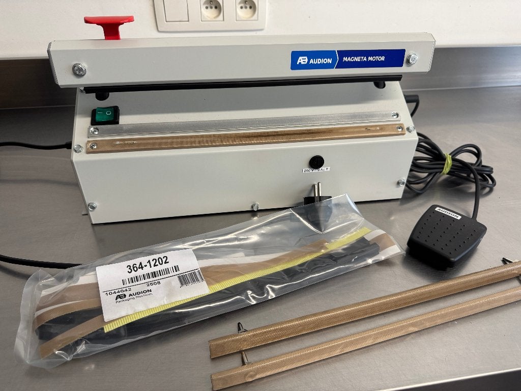 Soudeuse à sachets automatique AUDION 321 MGM-2M, Enlèvement, Utilisé