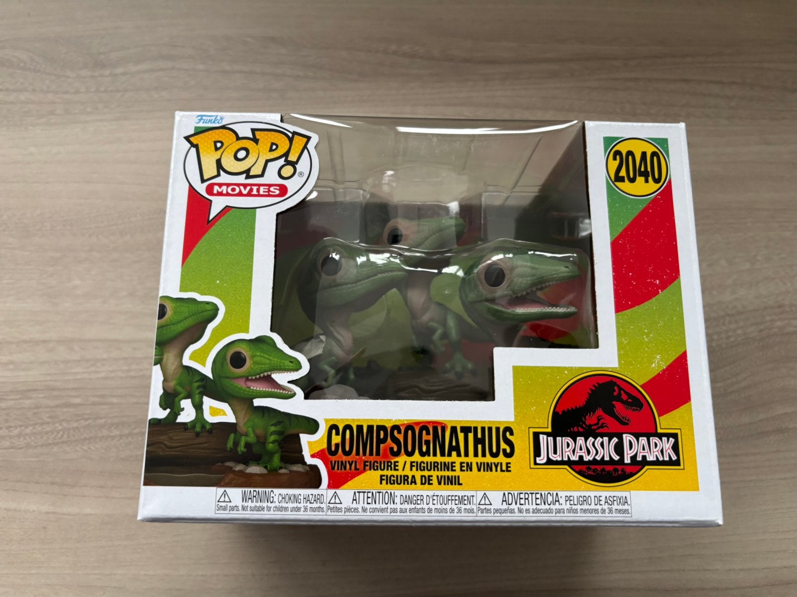Funko Pop! Jurassic Park Compsognathus #2040 Vinyl Figure, Ophalen of Verzenden, Zo goed als nieuw