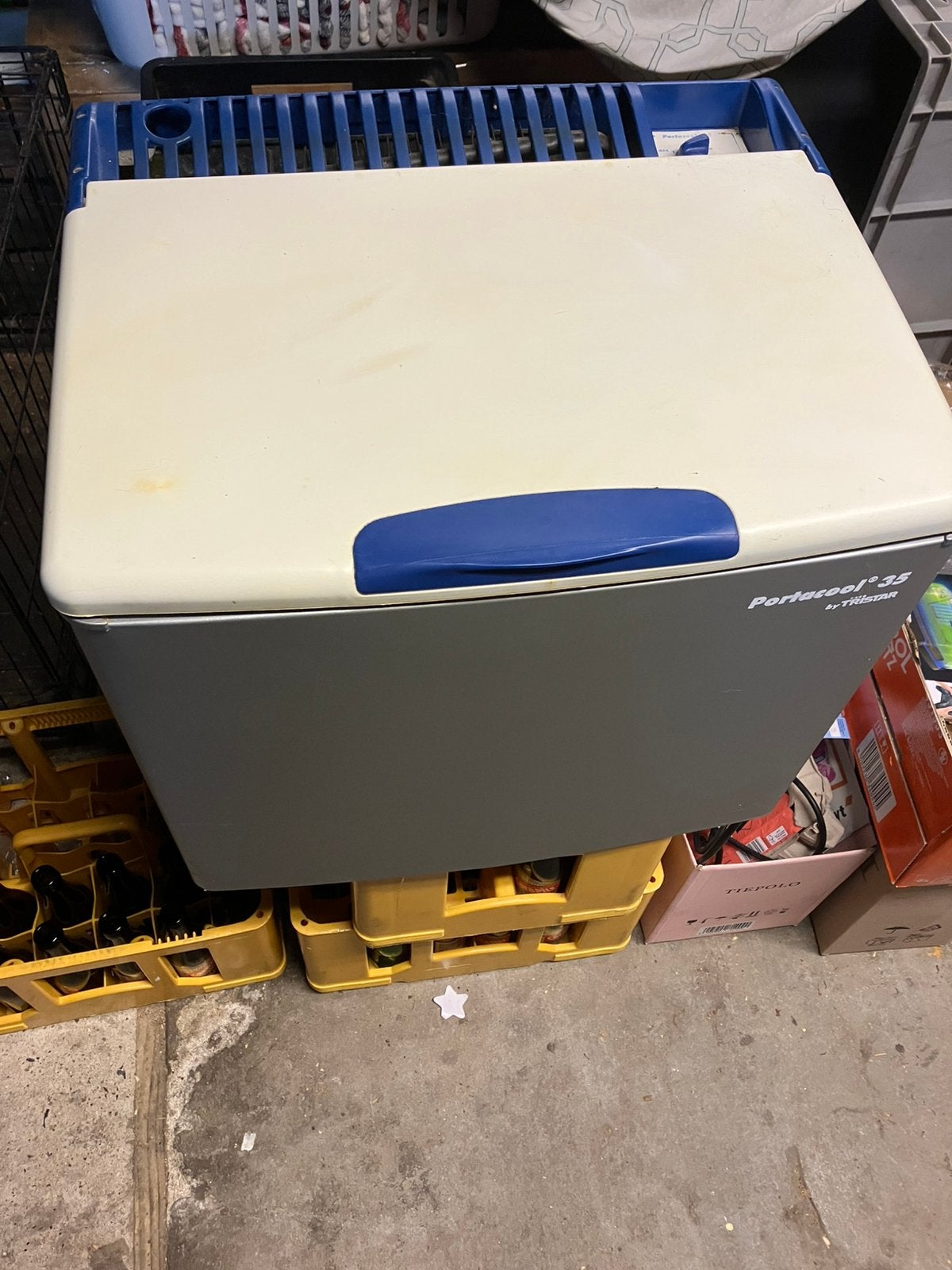 Koelbox op 220 en 12V, Ophalen, Gebruikt, Koelbox, Elektrisch