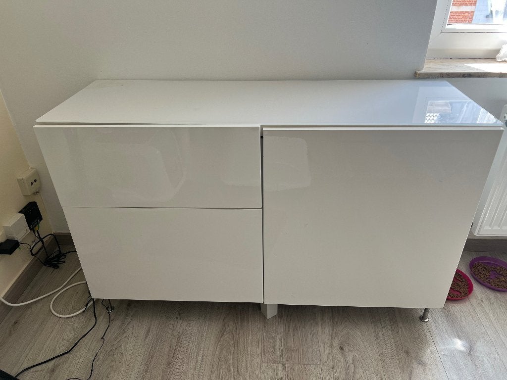Meuble TV, Maison & Meubles, 100 à 150 cm, Enlèvement, Utilisé, 50 à 75 cm
