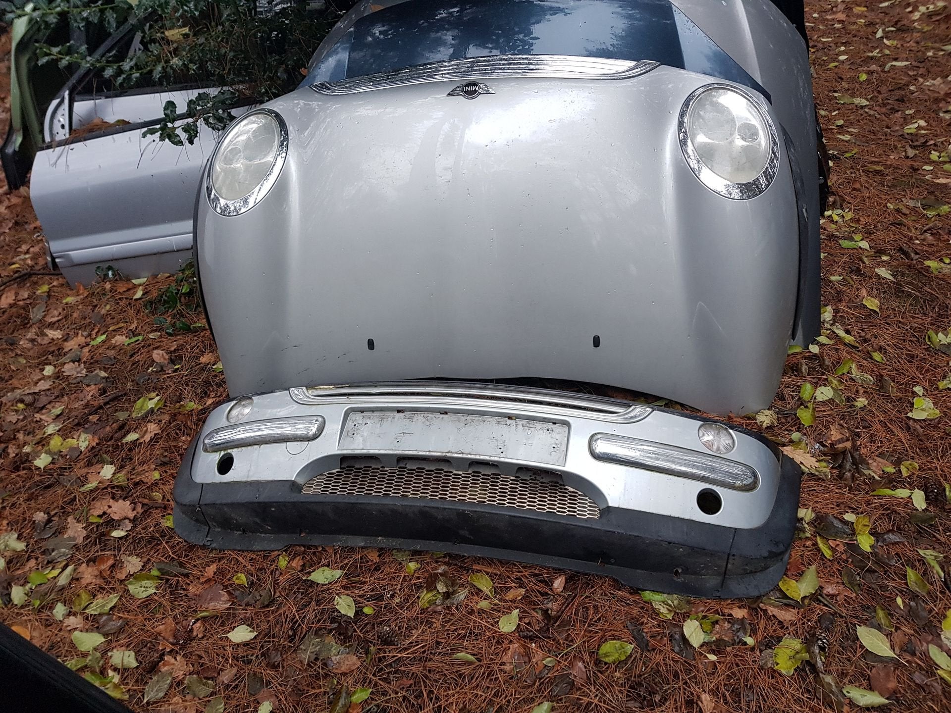 MINI COOPER MOTORKAP +VOORBUMPER BJ 2005, Gebruikt, -, -, Ophalen of Verzenden
