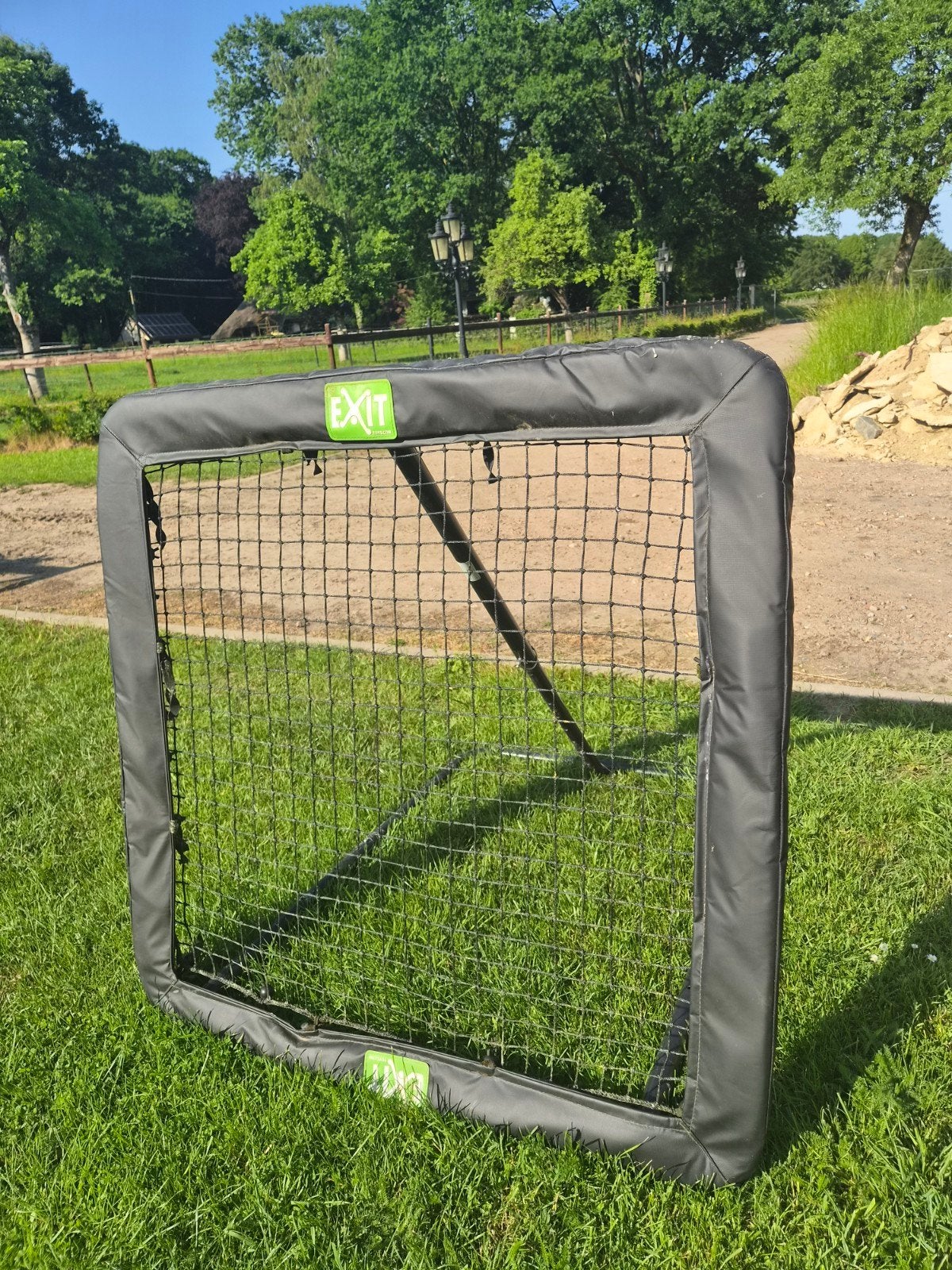 Voetbaltrainer XL Exit, Ophalen