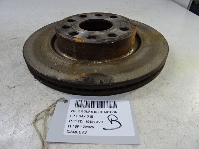 FREIN DISQUE AVANT Volkswagen Golf VI (5K1), Autos : Pièces & Accessoires, Utilisé, Volkswagen