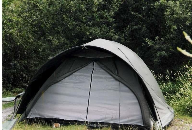 Kampeertent als nieuw, Caravans en Kamperen, Ophalen of Verzenden, Zo goed als nieuw, Tot en met 2