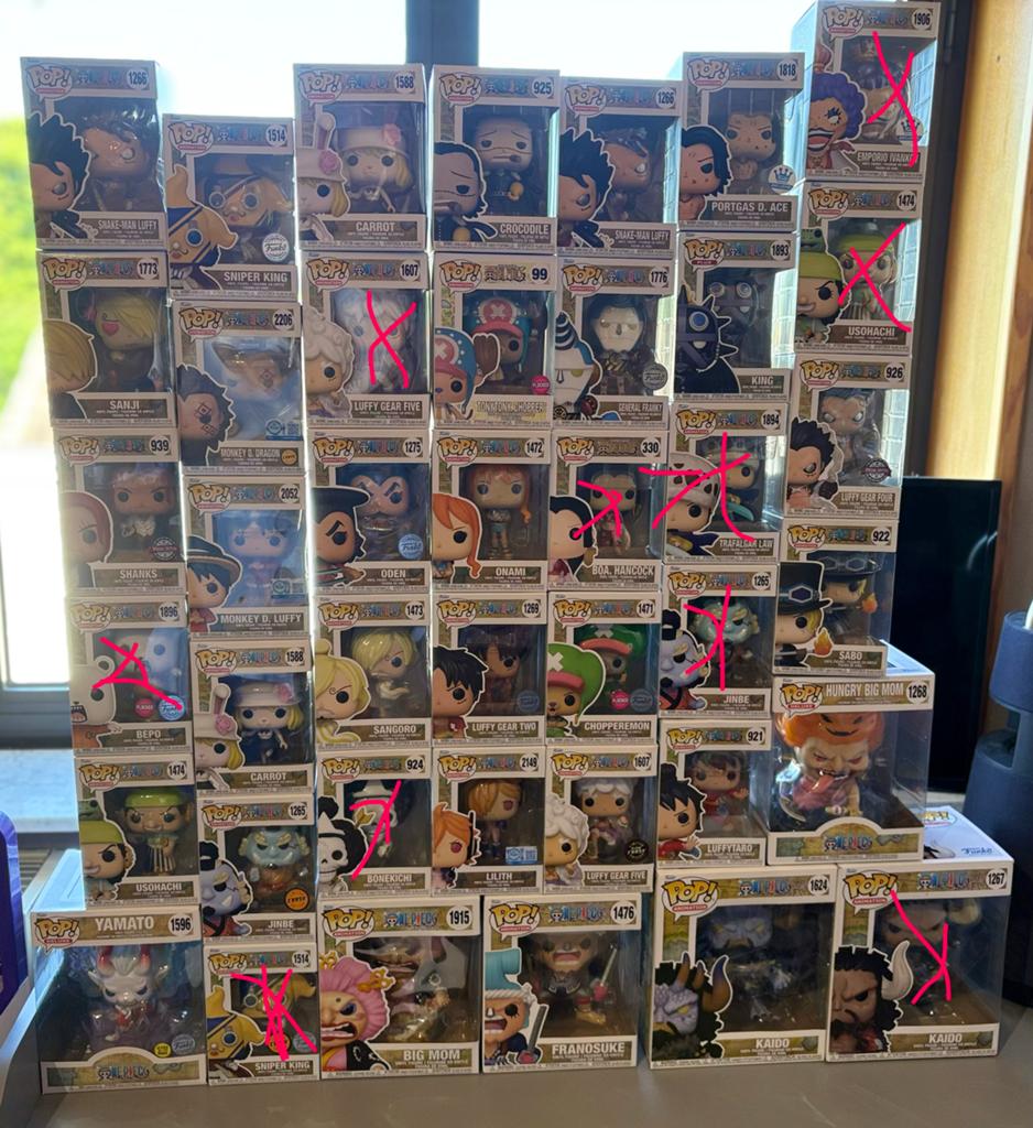 One piece Funko pop ! Lire lannonce !, Enlèvement ou Envoi, Comme neuf