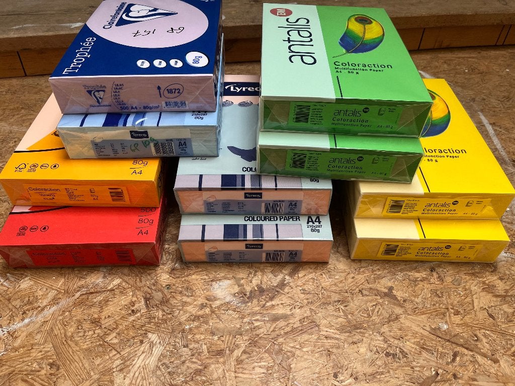 Gekleurd Copy papier tekenpapier knutselen, Diversen, Ophalen, Nieuw