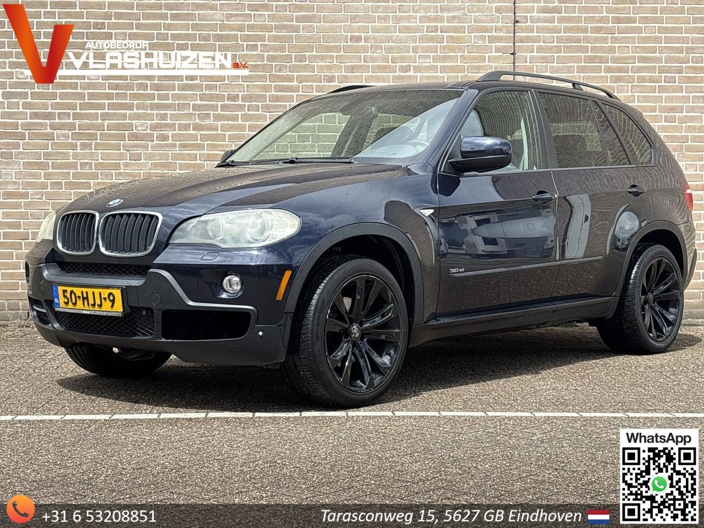 BMW X5 xDrive30i High Executive | Cruise | Climate | Leder |, Auto's, BMW, Automaat, X5, Blauw, Parkeersensor