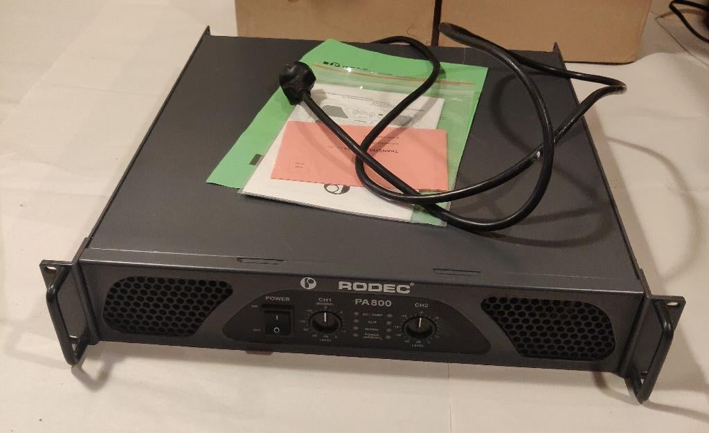Amplificateur Rodec PA800, Enlèvement, Comme neuf