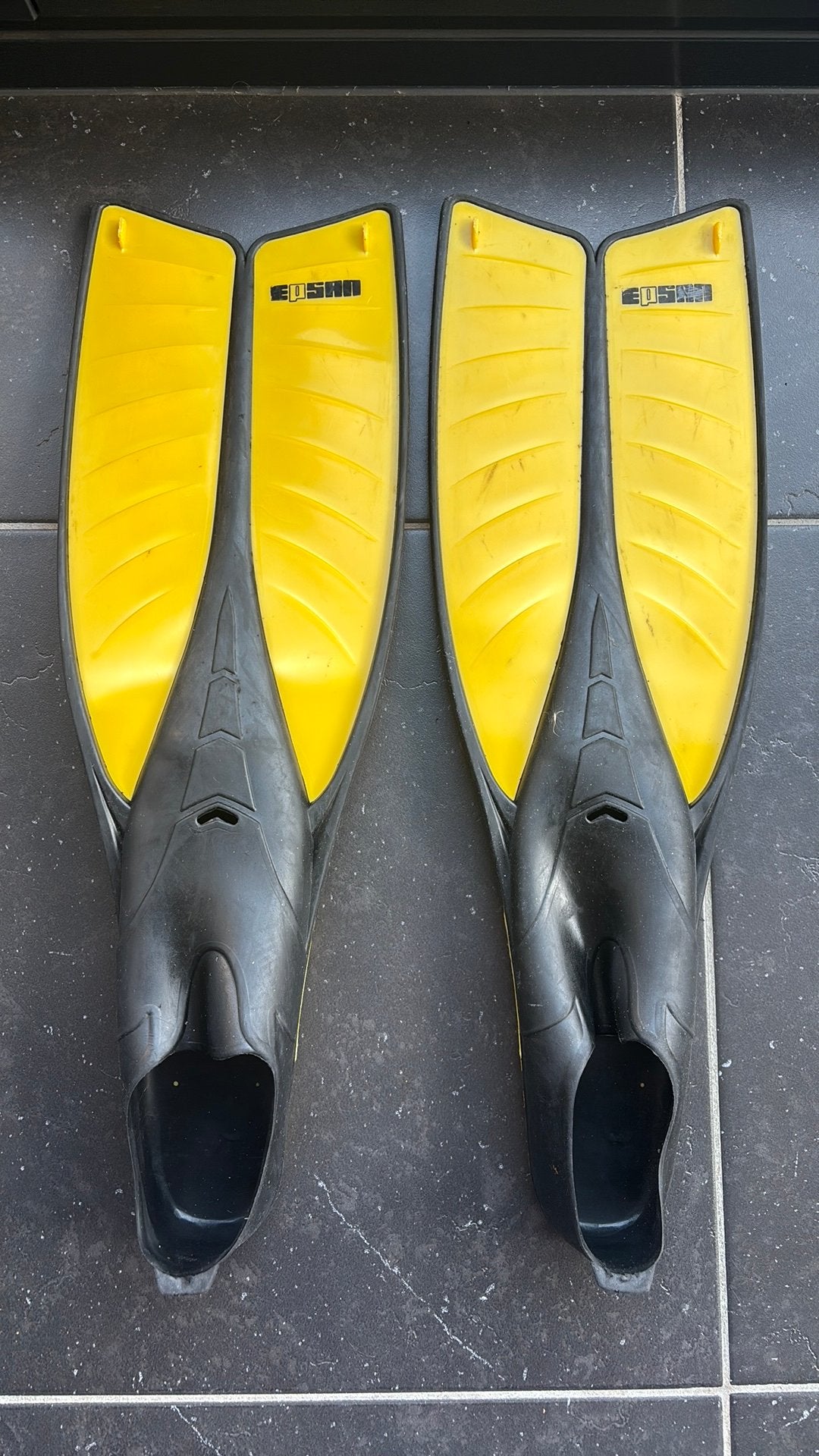 Epsan zwemvliezen, Watersport en Boten, Ophalen of Verzenden, Gebruikt