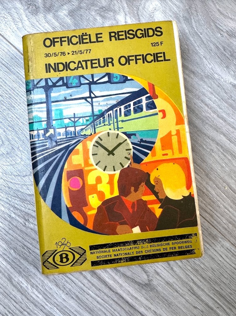Officiële Reisgids van de Belgische spoorwegen, Ophalen of Verzenden, Gebruikt, Trein, Boek of Tijdschrift