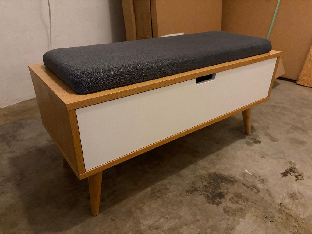 Banc d'entrée ou meuble télé – La Redoute, 25 à 50 cm, Enlèvement ou Envoi, Moins de 100 cm, Utilisé