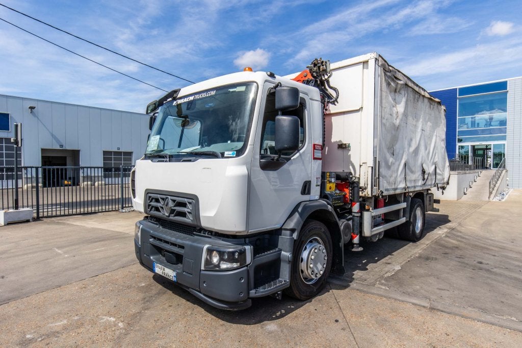 Renault D19.280 DXI +PALFINGER 14 T/m (bj 2018), Automaat, Achterwielaandrijving, Euro 6, Renault