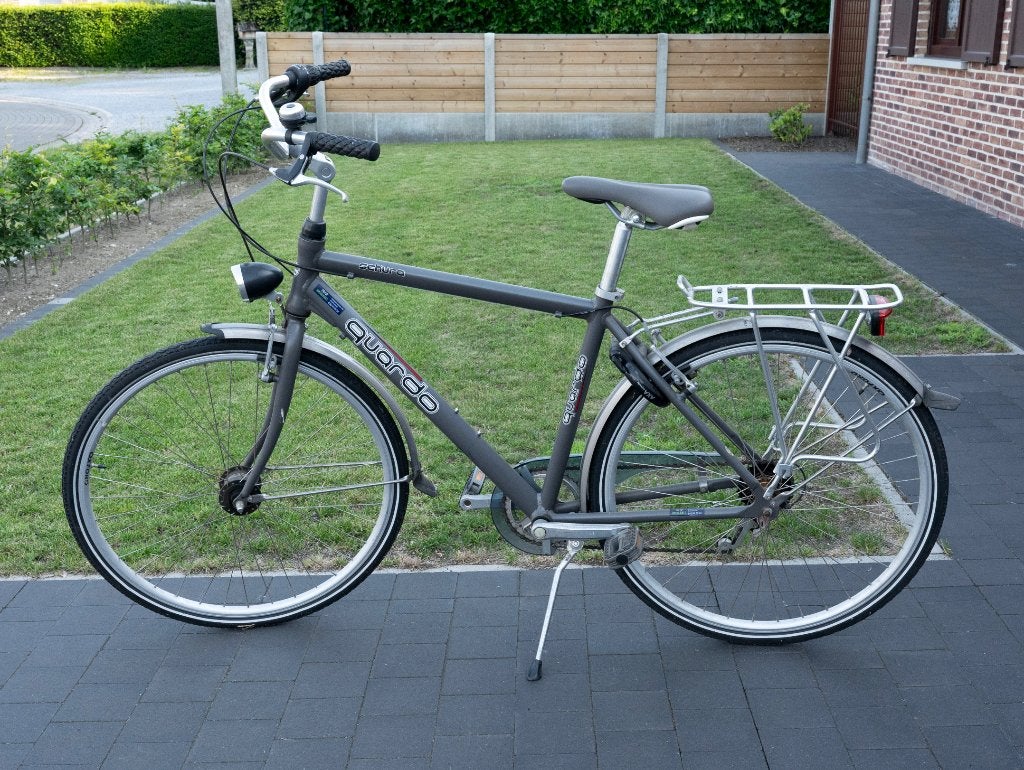 HERENFIETS OXFORD QUADRO, Fietsen en Brommers, Gebruikt, Velgrem, 65 cm of meer, Ophalen