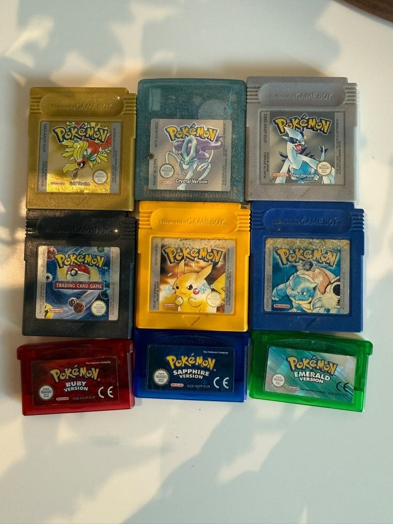 Originele Pokémon Game Boy Games (GBA / GBC / GB), Enlèvement ou Envoi, 1 joueur, Autres genres, Utilisé