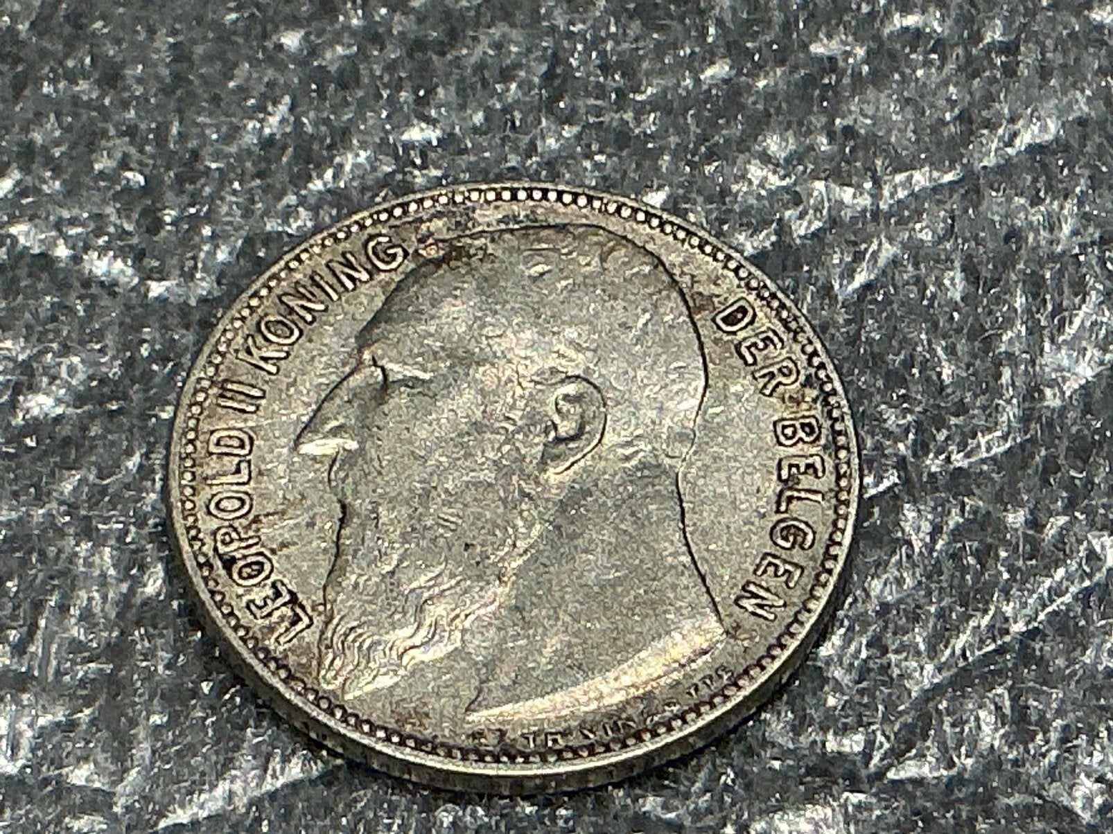 Belgique 1 franc 1909 argent flamand, Enlèvement ou Envoi, Argent