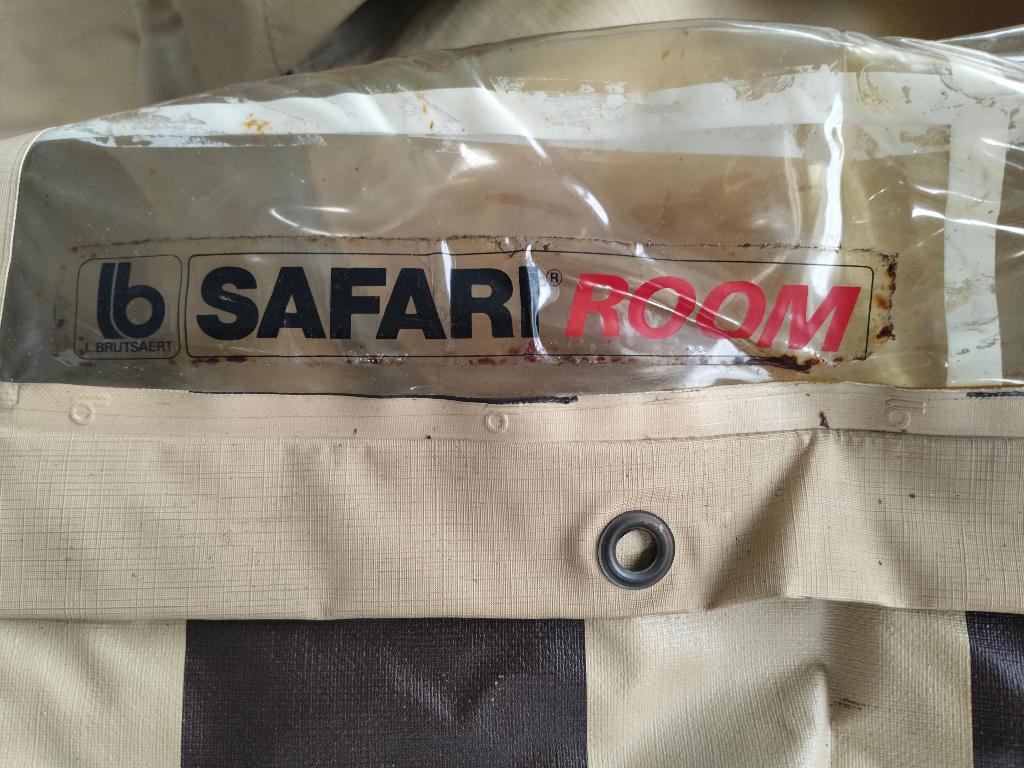 Auvent caravane – Safari Room – Brutsaert – VINTAGE., Enlèvement, Utilisé, PVC, Autres marques