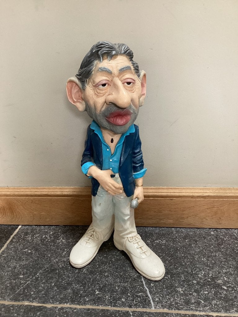 Statue de Serge Gainsbourg résine 45 cm, Enlèvement, Comme neuf