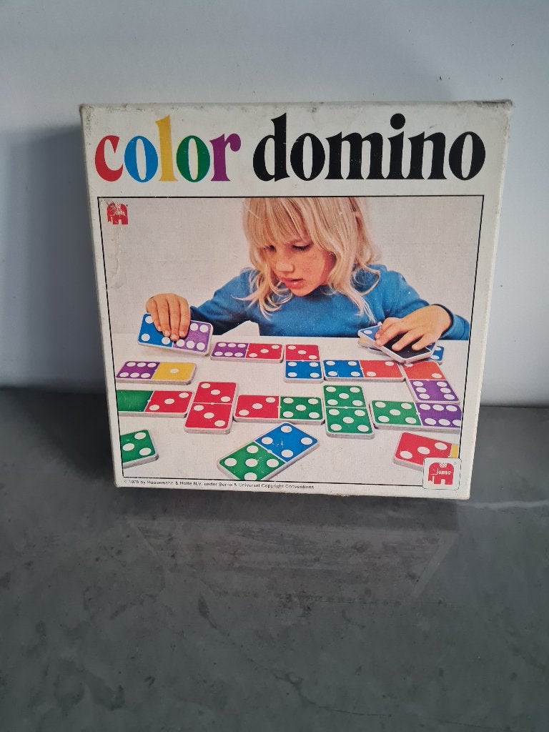 color domino - kleurrijk dominospel, Ophalen of Verzenden