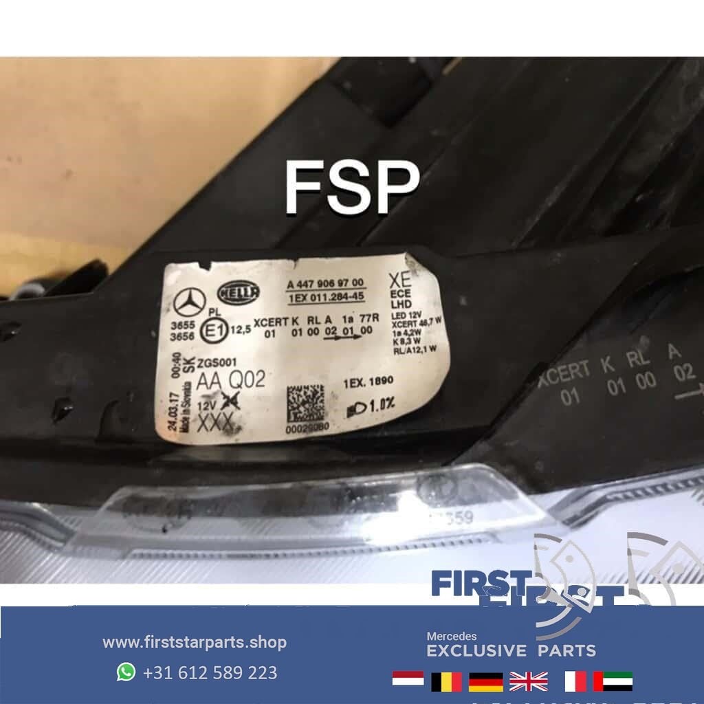 W447 VITO V KLASSE ILS LED KOPLAMP LINKS origineel Mercedes, Auto-onderdelen, Gebruikt, -, Ophalen of Verzenden, -