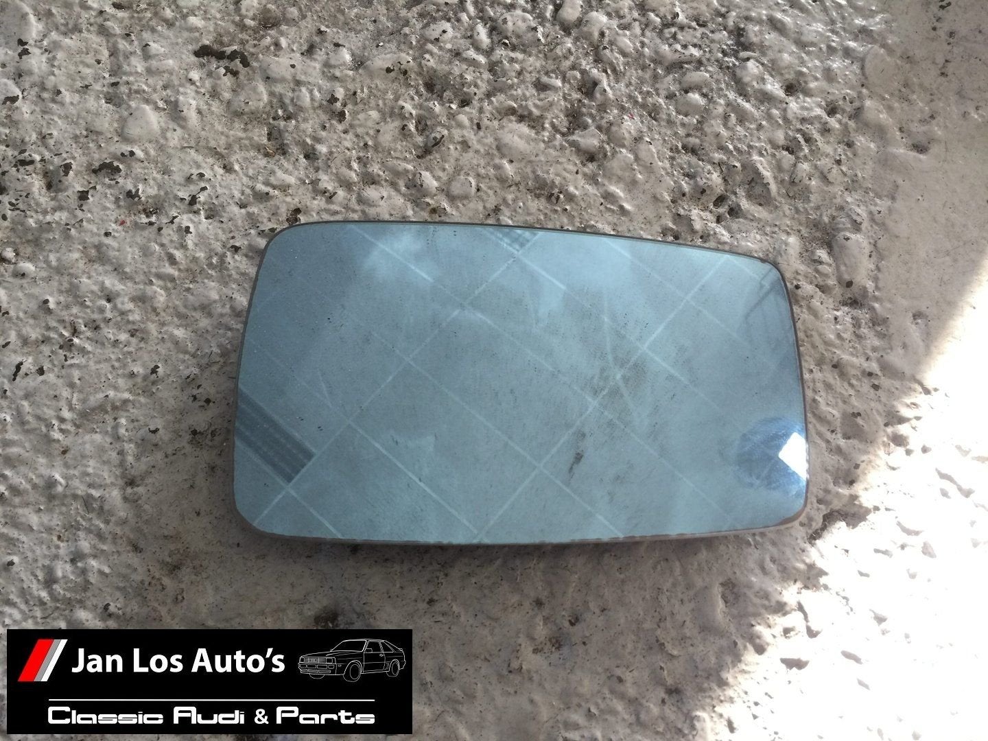 Spiegelglas Rechts Audi 80 B3 ('86-'91) 893857536D, Gebruikt, -, -, -