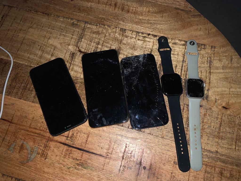 Partij iphones voor wisselstukken, Telecommunicatie, Mobiele telefoons | Samsung, Ophalen, Zo goed als nieuw