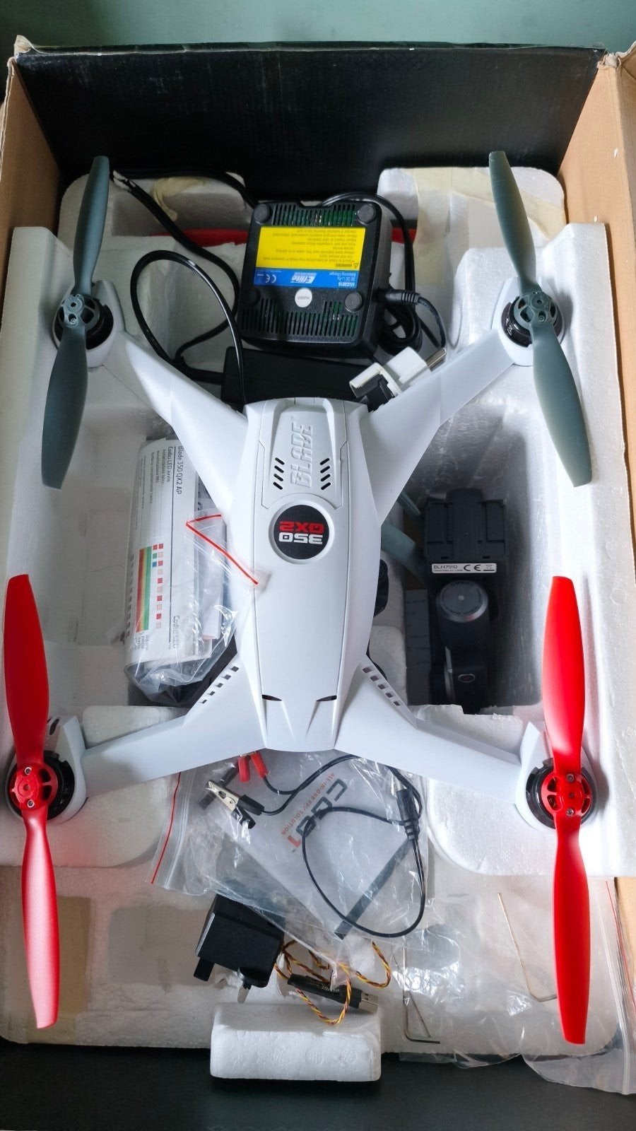 blade 350 QX2 BNF, Hobby en Vrije tijd, Gebruikt, Quadcopter of Multicopter, Met camera, Ophalen