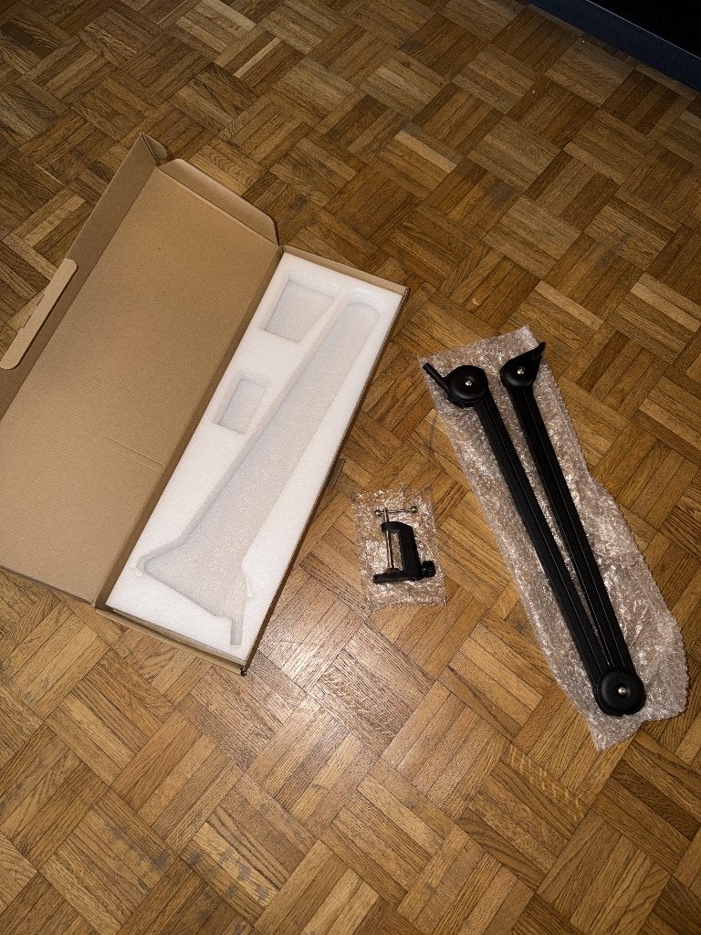 Bras microphone Keepdrum – Comme neuf + boîte, Muziek en Instrumenten, Ophalen of Verzenden, Zo goed als nieuw, Overige instrumenten