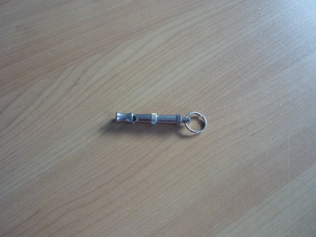 RVS fluit hondenfluitje sleutelhanger, Ophalen of Verzenden