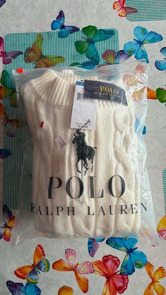 POLO RALPH LAUREN — Nieuw, Wit, Ralph Lauren, Nieuw, Ophalen of Verzenden