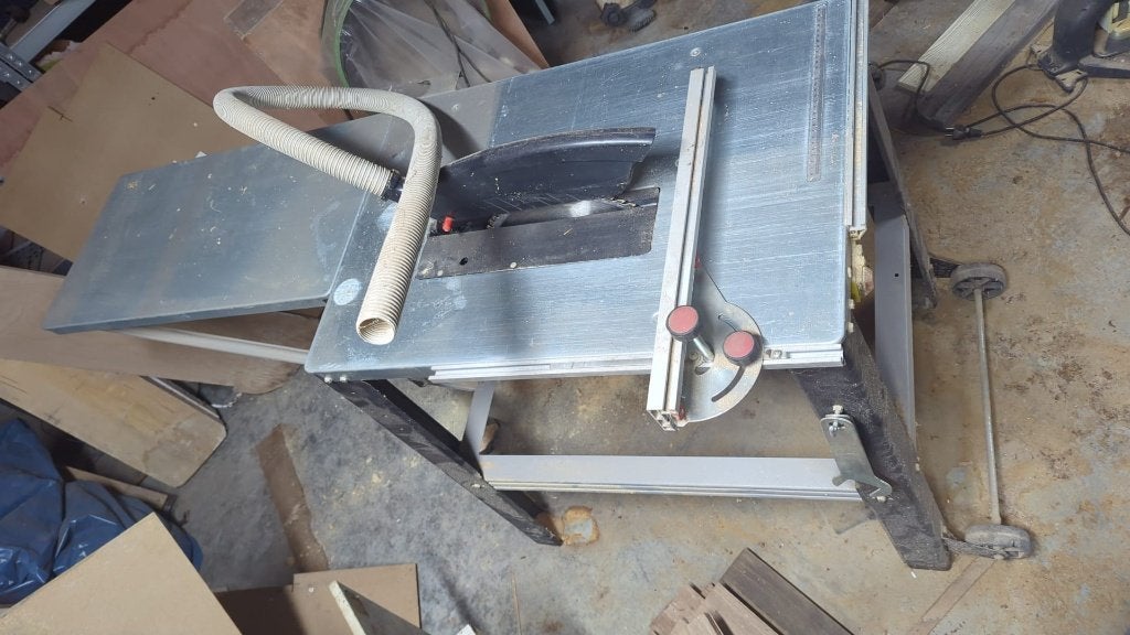 Metabo TKHS 315 C Tafelcirkelzaag, Ophalen, Gebruikt, 70 mm of meer, Overige typen