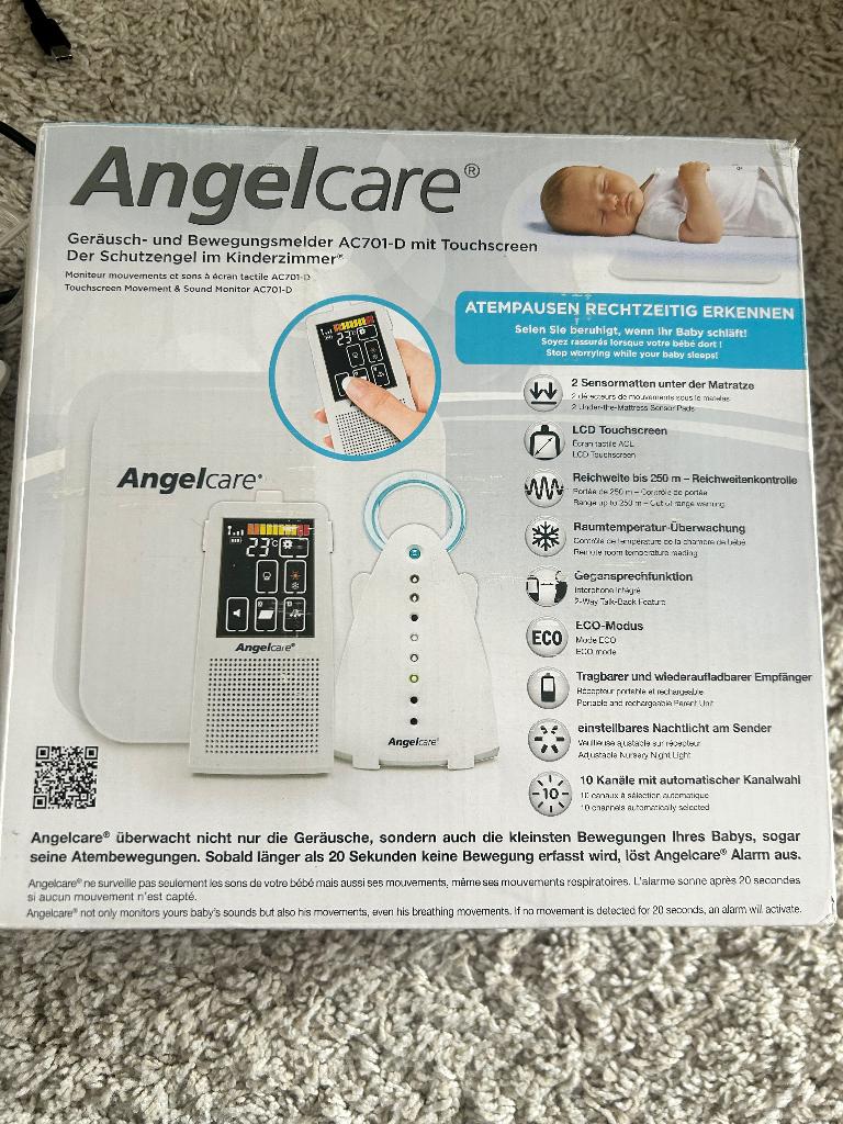 Angelcare moniteur mouvements et sons, Enlèvement, Utilisé, 100 à 250 mètres, Digital