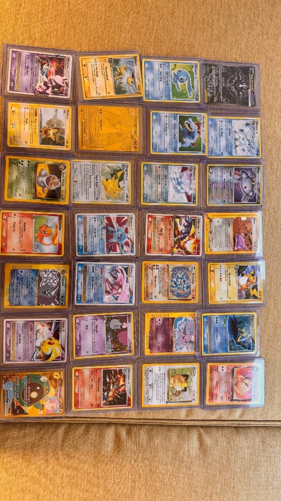 Pokemon kaarten (bijna allemaal vintage), Ophalen, Gebruikt, Losse kaart