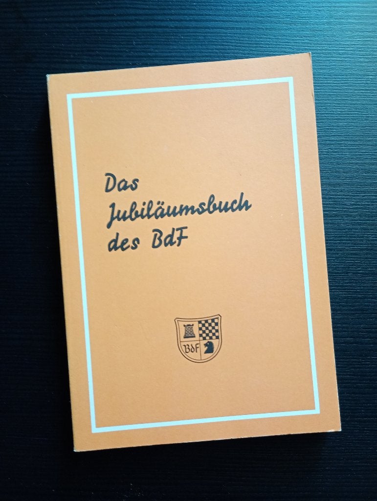 schach Das jubilämusbuch des BdF, Ophalen of Verzenden, Minder dan 500 stukjes, Nieuw, Schaken