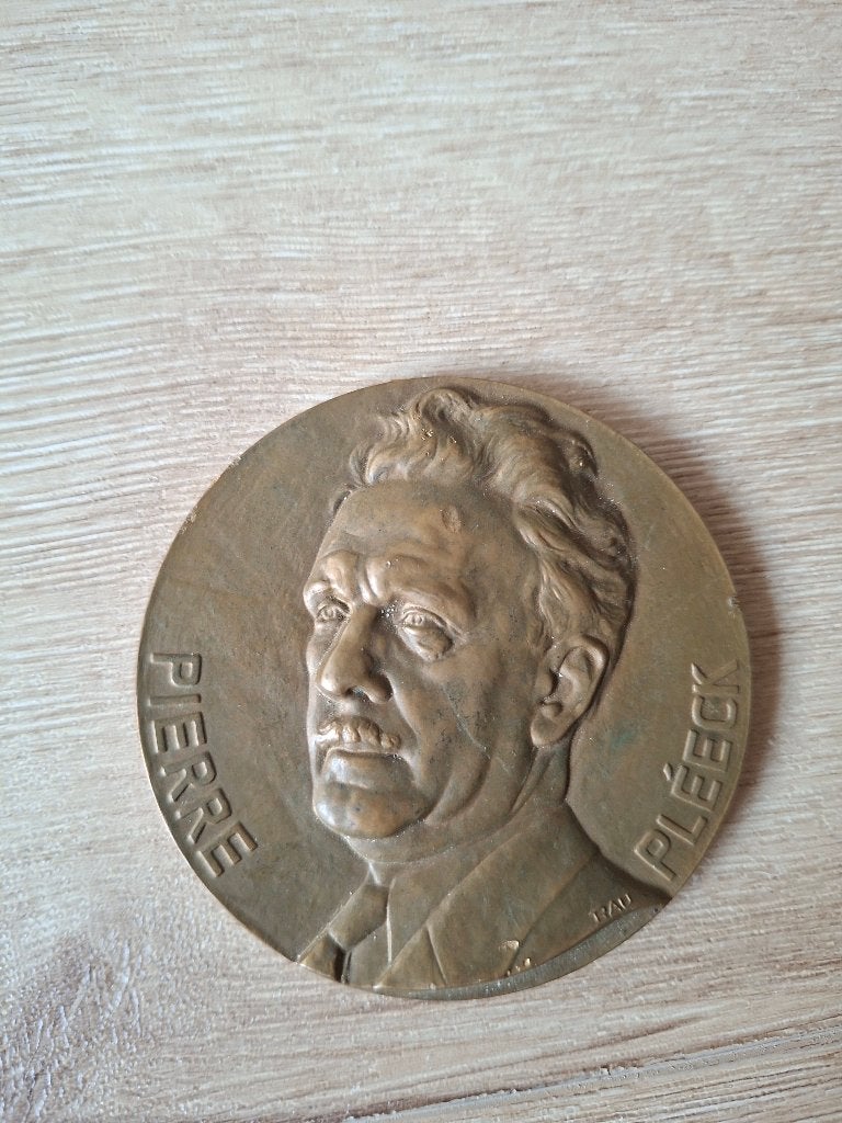 Medaille commemorative en Bronze, Timbres & Monnaies, Enlèvement, Bronze