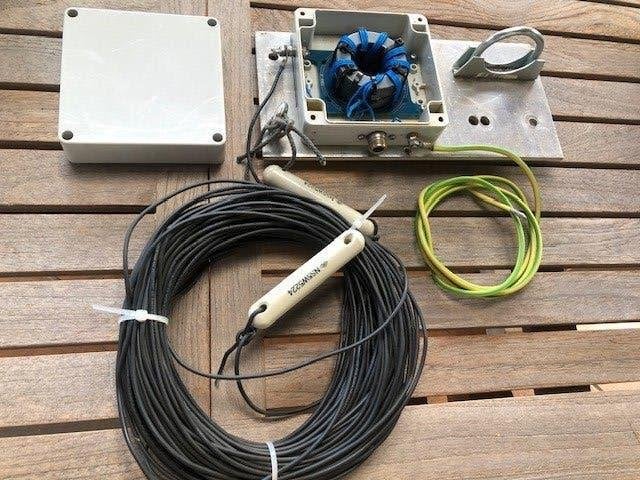 Long wire antenne 2kW 10-160m met balun 9:1, Telecommunicatie, Ophalen of Verzenden, Gebruikt, Antenne