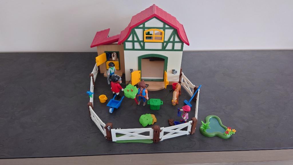 Playmobil Ponypark (set 6927), Ophalen, Gebruikt, Complete set